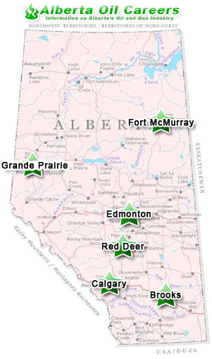 Alberta Oil Career Map